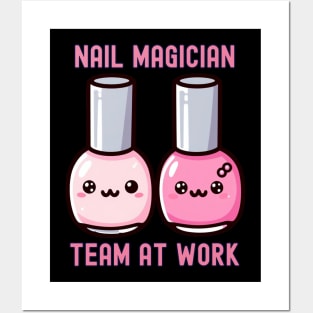 Nail Artist Team Posters and Art